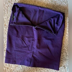 Banana Republic Dark Purple Pencil Skirt - Size 0 - Never Worn